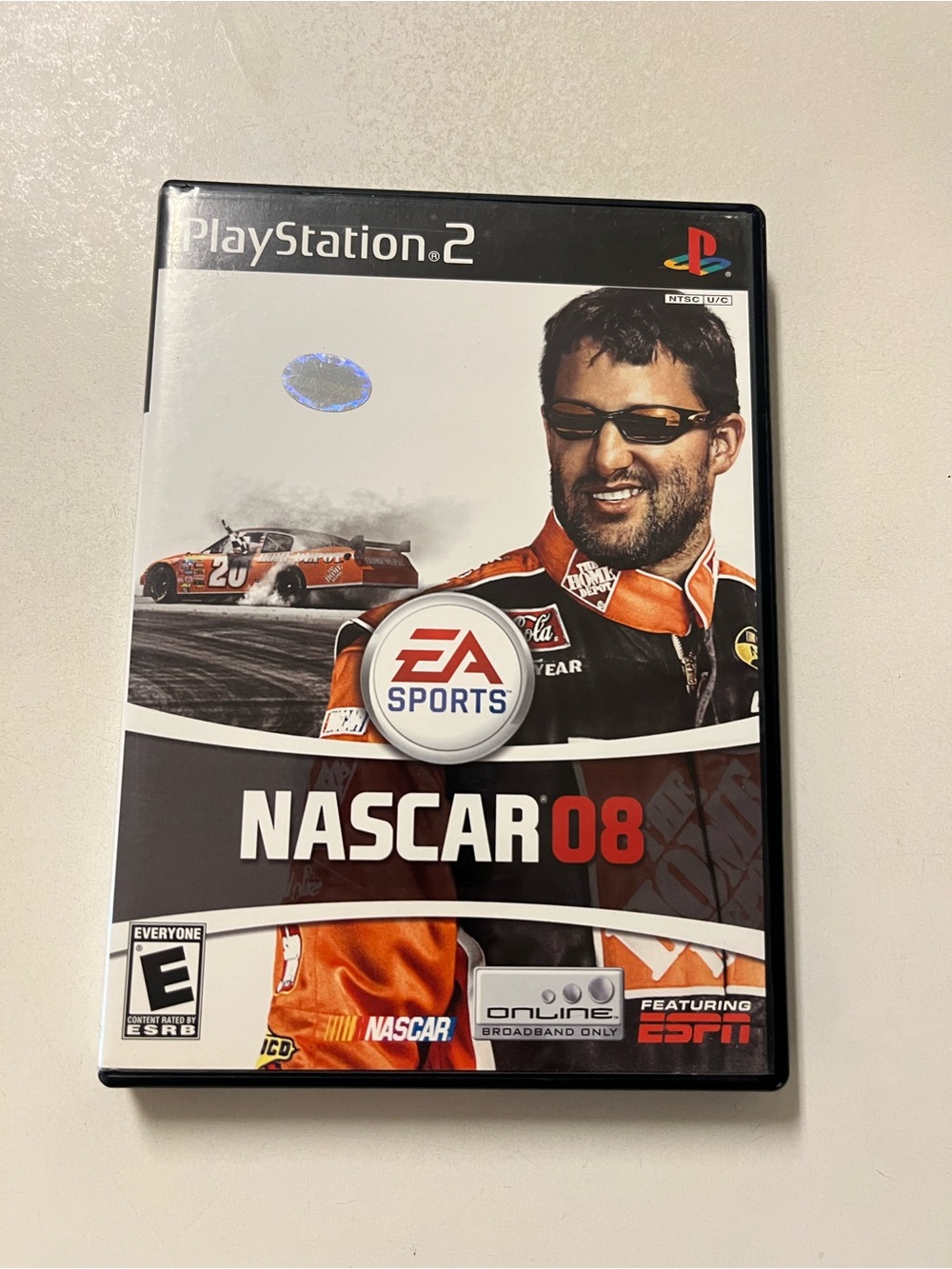 NASCAR 08 for PlayStation 2 - Black & Orange